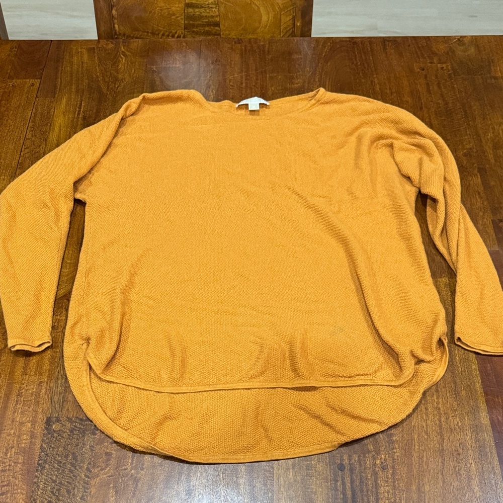 Michael Kors Dusty Orange Long Sleeve Sweater